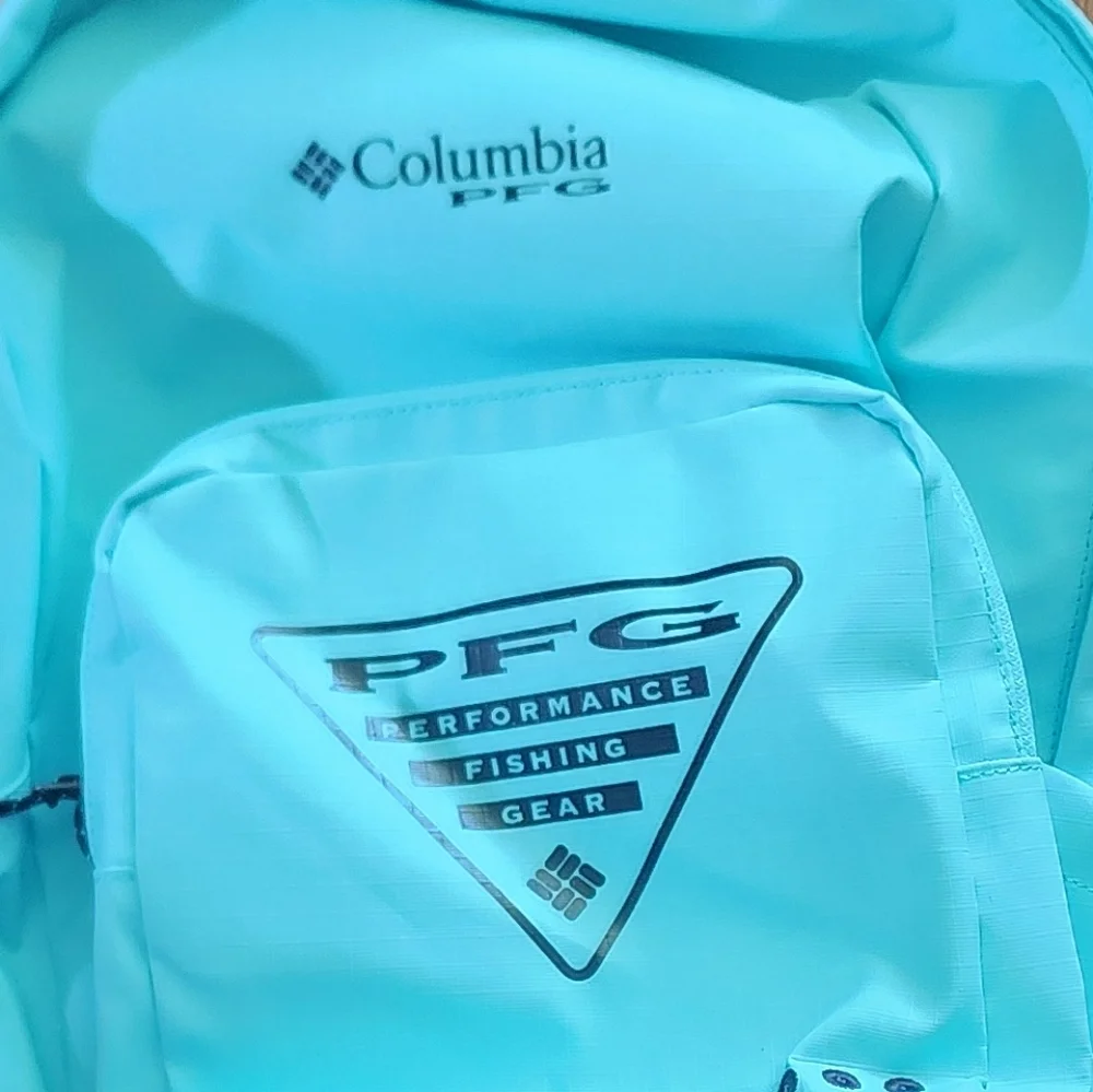 Columbia Unisex PFG PHG Zigzag 22L Backpack, Gulf Stream/Black/PFG Triangle NWOT